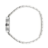Buy Shop Gucci G Interlocking Silver Dial Silver Steel Strap Watch For Women - YA133503 USA Online