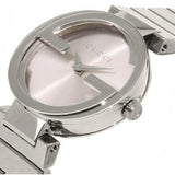 Buy Shop Gucci G Interlocking Silver Dial Silver Steel Strap Watch For Women - YA133503 USA Online