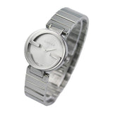 Buy Shop Gucci G Interlocking Silver Dial Silver Steel Strap Watch For Women - YA133503 USA Online