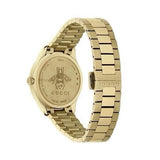 Buy Shop Gucci G Timeless 18K Gold Dial Gold Steel Strap Watch for Women - YA1265036 USA Online