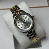 Buy Shop Gucci G Timeless 18K Gold Silver Dial Two Tone Steel Strap Watch for Women - YA1265032 USA Online