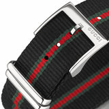Buy Shop Gucci G Timeless Analog Quartz Black Dial Black NATO Strap Watch For Men - YA126321 USA Online