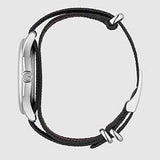 Buy Shop Gucci G Timeless Analog Quartz Black Dial Black NATO Strap Watch For Men - YA126321 USA Online