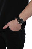 Buy Shop Gucci G Timeless Automatic Black Dial Black Leather Strap Watch For Women - YA126469 USA Online