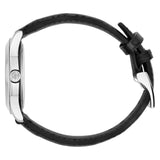 Buy Shop Gucci G Timeless Automatic Black Dial Black Leather Strap Watch For Women - YA126469 USA Online