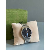 Buy Shop Gucci G Timeless Automatic Black Dial Silver Steel Strap Watch For Men - YA126353 USA Online