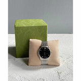 Buy Shop Gucci G Timeless Automatic Black Dial Silver Steel Strap Watch For Men - YA126353 USA Online