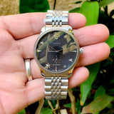 Buy Shop Gucci G Timeless Automatic Black Dial Silver Steel Strap Watch For Men - YA126353 USA Online