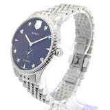 Buy Shop Gucci G Timeless Automatic Black Dial Silver Steel Strap Watch For Men - YA126353 USA Online