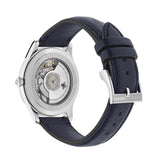 Buy Shop Gucci G Timeless Automatic Blue Dial Black Leather Strap Watch For Men - YA126347 USA Online