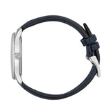 Buy Shop Gucci G Timeless Automatic Blue Dial Black Leather Strap Watch For Men - YA126347 USA Online