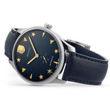 Buy Shop Gucci G Timeless Automatic Blue Dial Black Leather Strap Watch For Men - YA126347 USA Online