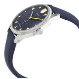 Buy Shop Gucci G Timeless Automatic Blue Dial Black Leather Strap Watch For Men - YA126347 USA Online