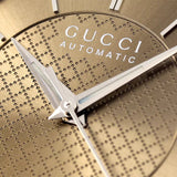 Buy Shop Gucci G Timeless Automatic Brown Dial Silver Steel Strap Watch For Women - YA126431A USA Online