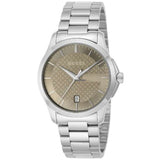 Buy Shop Gucci G Timeless Automatic Brown Dial Silver Steel Strap Watch For Women - YA126431A USA Online