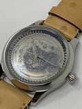 Buy Shop Gucci G Timeless Automatic Mother of Pearl Dial Brown Leather Strap Watch For Women - YA1264112 USA Online