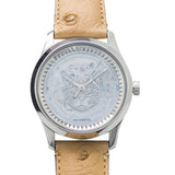 Buy Shop Gucci G Timeless Automatic Mother of Pearl Dial Brown Leather Strap Watch For Women - YA1264112 USA Online