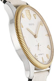 Buy Shop Gucci G Timeless Automatic Silver Dial Beige Leather Strap Watch For Men - YA126348 USA Online