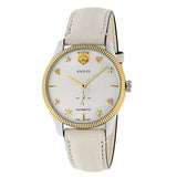Buy Shop Gucci G Timeless Automatic Silver Dial Beige Leather Strap Watch For Men - YA126348 USA Online