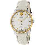 Buy Shop Gucci G Timeless Automatic Silver Dial Beige Leather Strap Watch For Men - YA126348 USA Online