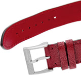 Buy Shop Gucci G Timeless Automatic Silver Dial Red Leather Strap Watch For Men - YA126346 USA Online