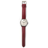 Buy Shop Gucci G Timeless Automatic Silver Dial Red Leather Strap Watch For Men - YA126346 USA Online