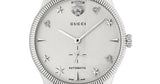 Buy Shop Gucci G Timeless Automatic Silver Dial Silver Steel Strap Watch for Men - YA126354 USA Online