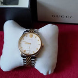 Buy Shop Gucci G Timeless Automatic White Dial Two Tone Steel Strap Watch for Men - YA126356 USA Online