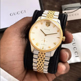 Buy Shop Gucci G Timeless Automatic White Dial Two Tone Steel Strap Watch for Men - YA126356 USA Online