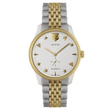 Buy Shop Gucci G Timeless Automatic White Dial Two Tone Steel Strap Watch for Men - YA126356 USA Online