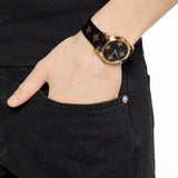 Buy Shop Gucci G Timeless Bee Motif Black Dial Black Leather Strap Watch For Women - YA1264055 USA Online