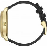 Buy Shop Gucci G Timeless Bee Motif Black Dial Black Leather Strap Watch For Women - YA1264055 USA Online