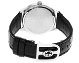 Buy Shop Gucci G Timeless Black Dial Black Leather Strap Watch for Women - YA1265055 USA Online