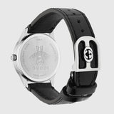 Buy Shop Gucci G Timeless Black Dial Black Leather Strap Watch for Women - YA1265055 USA Online