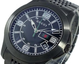 Buy Shop Gucci G Timeless Black Dial Black Steel Strap Watch For Men - YA126202 USA Online