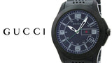 Buy Shop Gucci G Timeless Black Dial Black Steel Strap Watch For Men - YA126202 USA Online