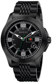 Buy Shop Gucci G Timeless Black Dial Black Steel Strap Watch For Men - YA126202 USA Online