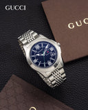 Buy Shop Gucci G Timeless Black Dial Silver Steel Strap Watch For Men - YA126201 USA Online