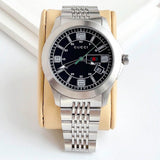 Buy Shop Gucci G Timeless Black Dial Silver Steel Strap Watch For Men - YA126201 USA Online
