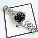 Buy Shop Gucci G Timeless Black Dial Silver Steel Strap Watch For Men - YA126201 USA Online