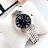 Buy Shop Gucci G Timeless Black Dial Silver Steel Strap Watch For Men - YA126201 USA Online