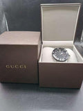 Buy Shop Gucci G Timeless Black Dial Silver Steel Strap Watch For Men - YA126249 USA Online