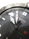 Buy Shop Gucci G Timeless Black Dial Silver Steel Strap Watch For Men - YA126249 USA Online