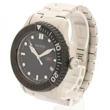 Buy Shop Gucci G Timeless Black Dial Silver Steel Strap Watch For Men - YA126249 USA Online