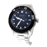 Buy Shop Gucci G Timeless Black Dial Silver Steel Strap Watch For Men - YA126249 USA Online