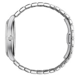 Gucci G Timeless Black Dial Silver Steel Strap Watch For Women - YA1264029A