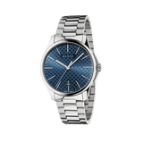 Buy Shop Gucci G Timeless Blue Dial Silver Steel Strap Watch For Men - YA126316 USA Online
