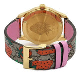 Buy Shop Gucci G Timeless Brown Dial Brown Leather Strap Watch For Women - YA1264133 USA Online