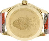 Buy Shop Gucci G Timeless Brown Dial Brown Leather Strap Watch For Women - YA1264133 USA Online