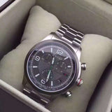 Buy Shop Gucci G Timeless Brown Dial Silver Steel Strap Watch For Men - YA126248 USA Online